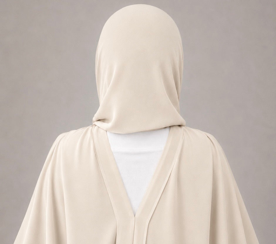 ~ Pearl Cream ~
Instant Chiffon Hijab
